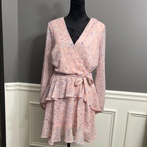 NWT, LEITH Faux Wrap Dress
